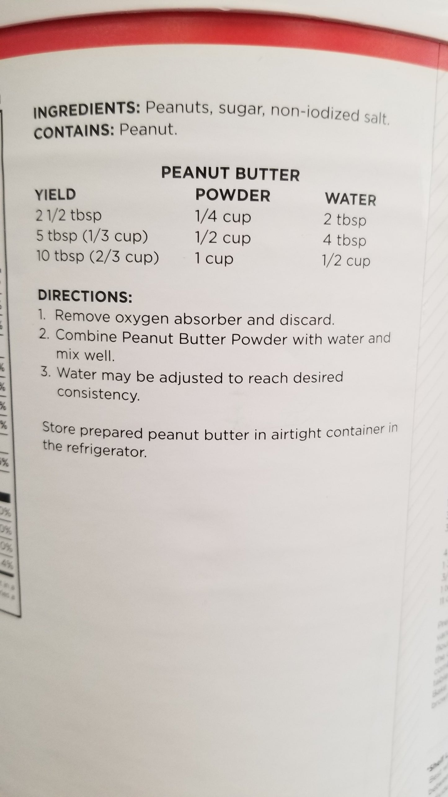 Augason Farms® Peanut Butter Powder