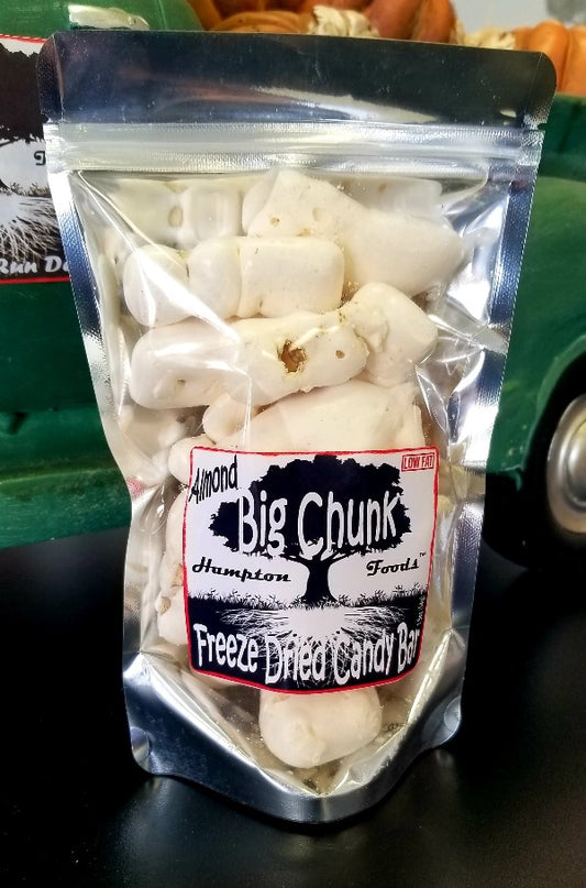 Introducing Hampton Foods' Latest Sensation: Big Chunk! Are you ready to elevate your snacking experience to a whole new level?  Hampton Foods' revolutionary new freeze-dried delight – Big Chunk! Brace yourself for an explosion of flavor like never before.  