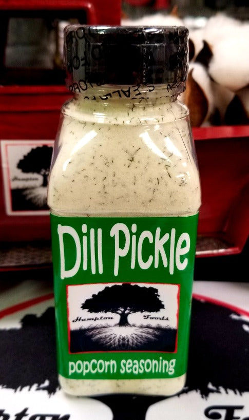 Elevate your popcorn experience with Hampton Foods' – Dill Pickle Popcorn Seasoning! Unleash a burst of tangy dill goodness on your popcorn, creating a snack that's both unique and irresistible. Indulge in the zesty allure of Dill Pickle Popcorn Seasoning from Hampton Foods! #PopcornPerfection #DillPickleDelight