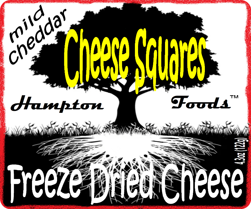 Introducing Hampton Foods' Latest Sensation: Mild Cheddar Cheese Squares! Are you ready to elevate your snacking game to a whole new level? Packed with flavor and that satisfying snap, this freeze-dried delight is about to become your new snack-time obsession.