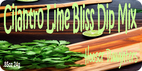 Craving a taste that will transport you to a world of culinary ecstasy? We have just the answer to satisfy your deepest cravings! Introducing the Hooser Daughters™ Cilantro Lime Bliss Dip Mix – a culinary masterpiece designed to elevate your taste buds and ignite your passion for flavor!
