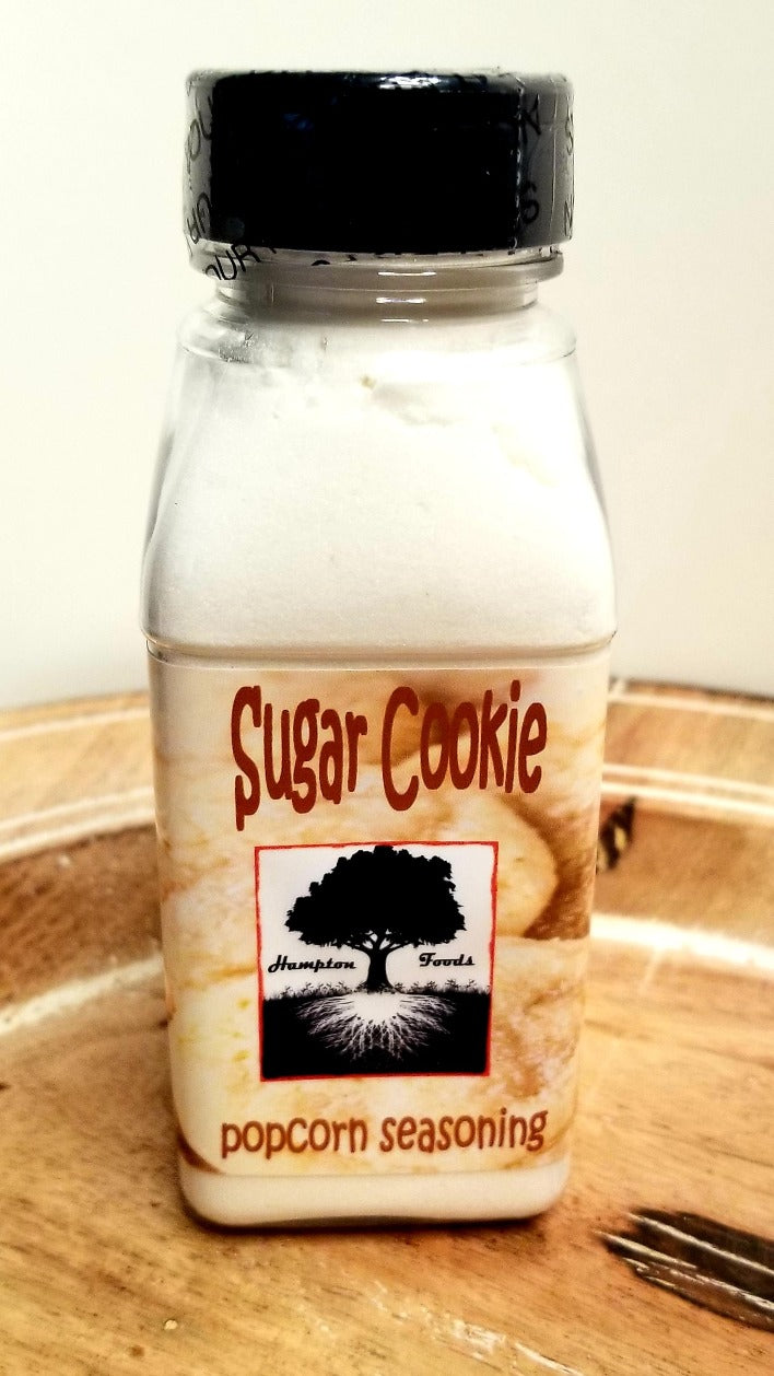 Introducing the Sweetest Popcorn Sensation: Hampton Foods Sugar Cookie Seasoning! Are you ready to embark on a mouthwatering journey of popcorn perfection? Look no further, because Hampton Foods has just unveiled – Sugar Cookie Popcorn Seasoning! Elevate Your Snacking Game!