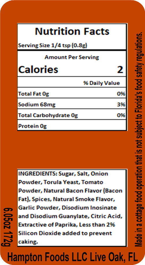 Barbecue Bacon Popcorn Seasoning, a Highly Aromatic and Flavorful Blend. A Spice Blend with a Smoky Onion Barbecue Flavor. Easy to use! For Best Flavor Attitude, Apply to Hot Popcorn, Even Better Coated in Oil.