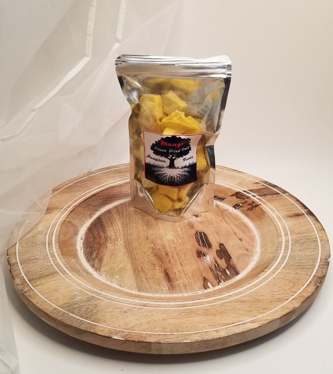 Mango is a perfect snack for on the go or just put some in your favorite smoothies in the morning for a delicious breakfast. Blend them with milk, almond milk and other fruits. They can also be used as toppings on yogurt, ice cream and more. A healthy freeze dried treat, equal to a medium sized mango! Packaged in a triple sealed, resealable bag.