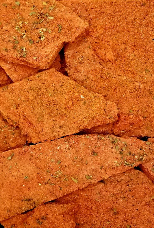 Because Hampton Foods Pasta Sauce is packaged in a triple sealed (resealable) 7 mil mylar bag with a 300cc oxygen absorber it has a shelf life of 25 to 30 years! No refrigeration necessary. Use Pasta Sauce today for convenience or in 25 to 30 years, either way the pasta sauce retains 98% of its original nutrients, each 1/2 cup has 40% of FDA's recommended daily vegetable requirement. Low fat, low saturated fat!