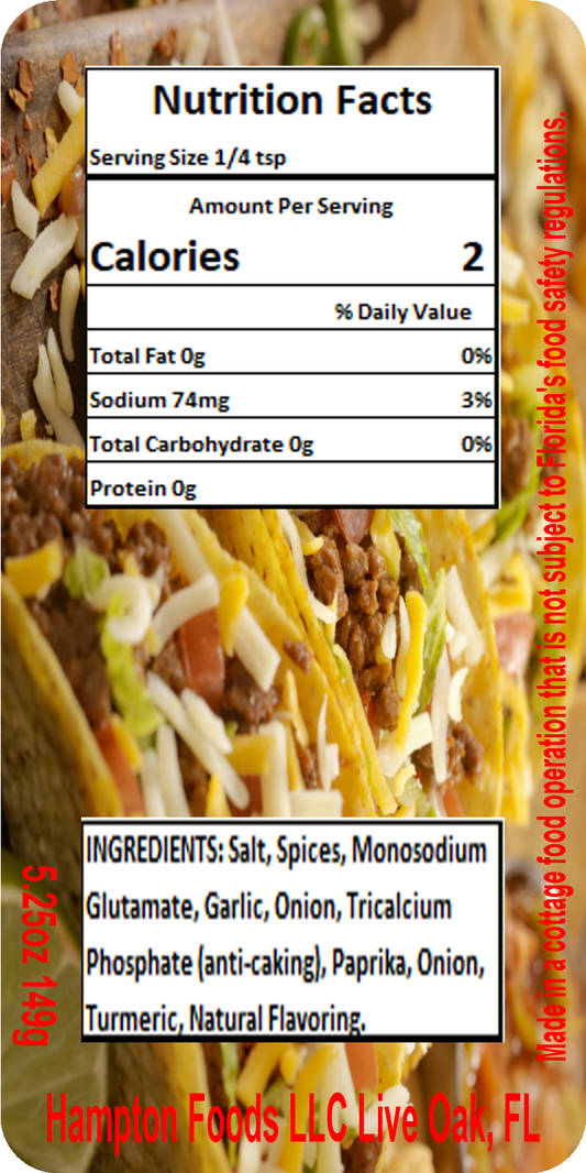 Taco Seasoning