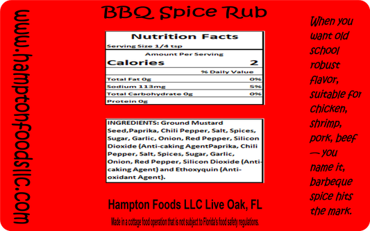 BBQ Spice Rub
