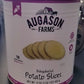 Augason Farms® Dehydrated Potato Slices are a great addition to virtually any meal. Fry them up and they’re fantastic with an omelet, use in your favorite cheesy potato casserole, or steam them for the perfect side dish. Certified gluten-free. • No washing, peeling, slicing, or dicing 