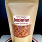 Hooser Daughters™' irresistible snack sensation: Bootheel Honey Peanuts! The perfect blend of sweet-heat with honey-roasted peanuts infused with our exclusive Bootheel Heat™ seasoning. Each crunchy bite bursts with the tantalizing harmony of honey sweetness and a kick of spicy heat, leaving you craving more.