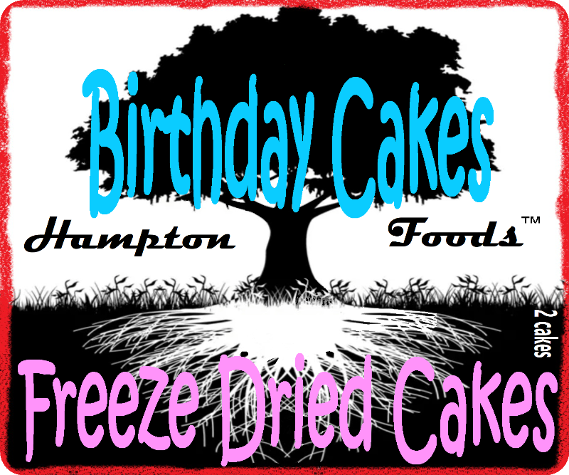 Introducing Hampton Foods' Newest Sensation: Birthday Cakes - A Celebration in Every Bite! Hampton Foods proudly presents "Birthday Cakes" – the snack sensation that will have your taste buds dancing with delight! Imagine your favorite snack cake, with a freeze-dried twist that takes the taste to a whole new level! 