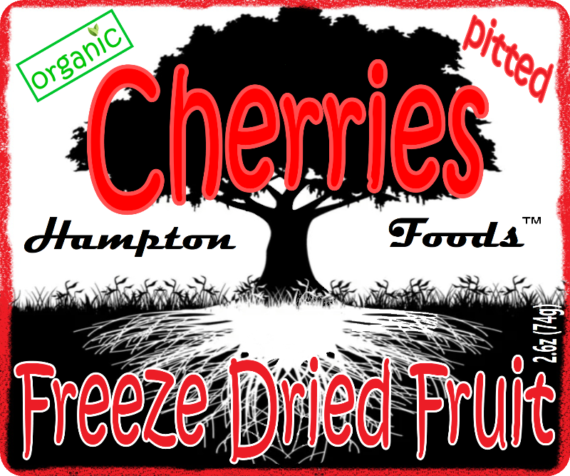 Immerse yourself in the extraordinary taste and texture of Hampton Foods' Organic Freeze-Dried Cherries! Savor the exceptional sweetness of our latest creation - Sweet Cherries! These freeze-dried gems not only offer guilt-free indulgence but also boast a unique taste and texture experience that sets them apart.