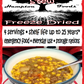 Enjoy the delicious taste of Matt's Hamburger Stew, a hearty freeze-dried meal with ground beef, sweet corn, potatoes, green beans, and carrots. Perfect for trail meals, home-cooked lunches, or long-term storage with a 25-year shelf life. Convenient resealable bags in 2 and 4 servings.