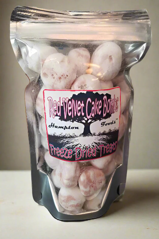 Red Velvet Cake Bombs