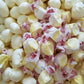 Buttered Popcorn Bombs isn't your ordinary freeze dried saltwater taffy. It's a unique flavor, just like the popcorn you get at the movie. Grab a bag on the go or enjoy while watching your favorite movie. This item comes in a 1.45oz triple sealed, resealable bag with an easy tear top.