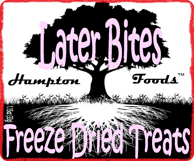 Introducing Later Bites from Hampton Foods - the delicious and long-lasting freeze-dried candy that you can enjoy anytime, anywhere!  Are you tired of candy that loses its flavor after just a few bites? Well, Later Bites is here to change that! With our unique freeze-drying process, you get a candy that retains its mouthwatering flavor for longer.